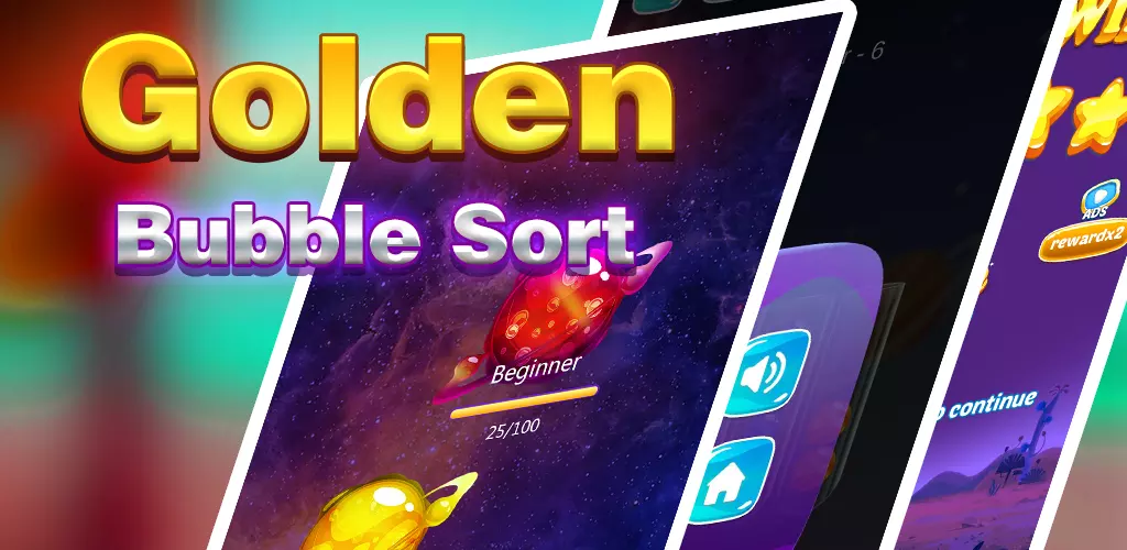 पीसी पर मुफ्त में Golden Bubble Sort खेलें, यह कैसे काम करता है!